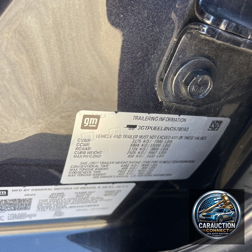 2022 GMC Sierra 1500 AT4
