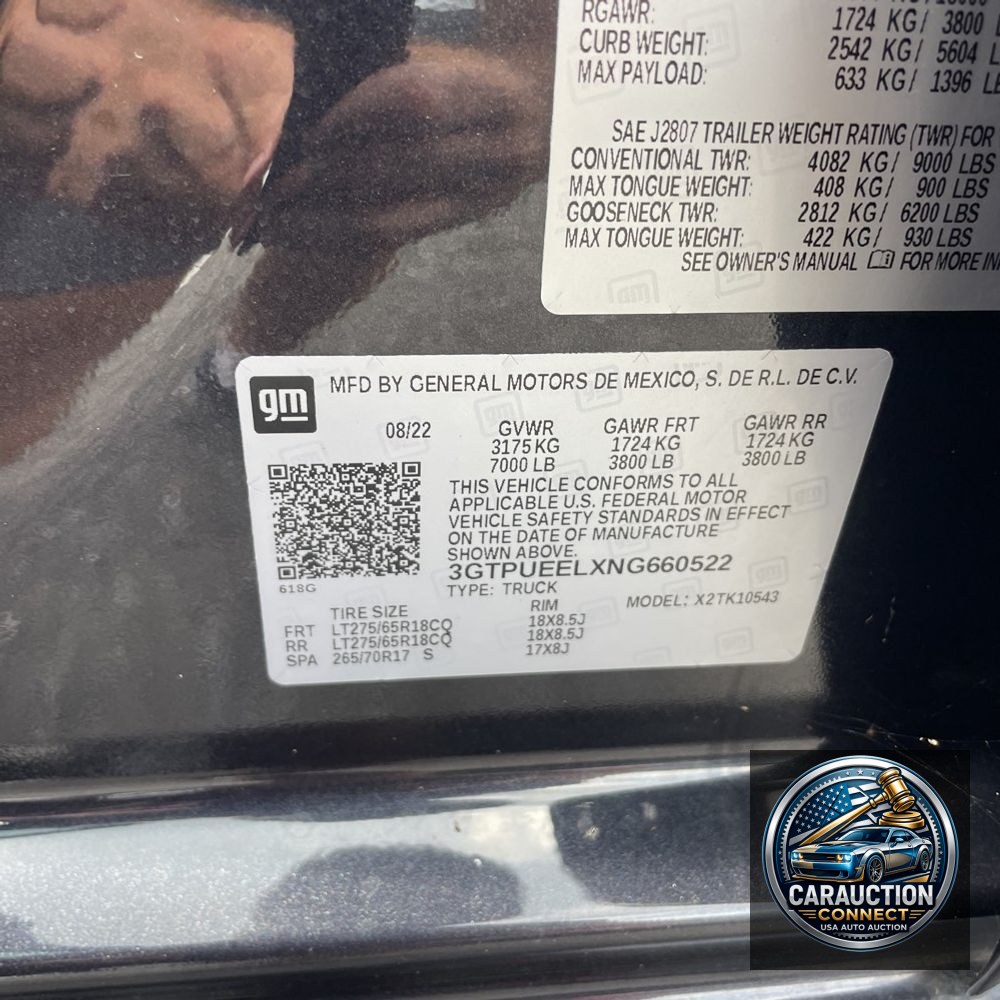 2022 GMC Sierra 1500 AT4