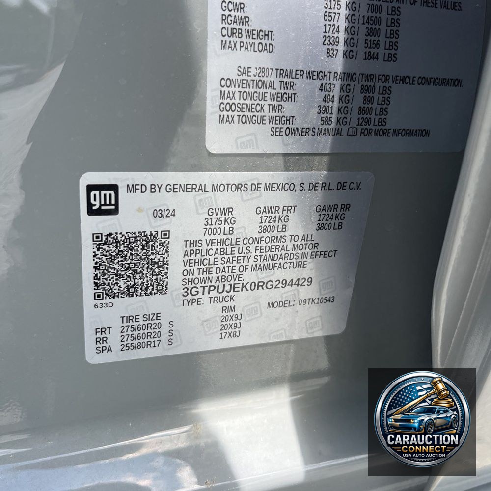 2024 GMC Sierra 1500 Elevation Standard