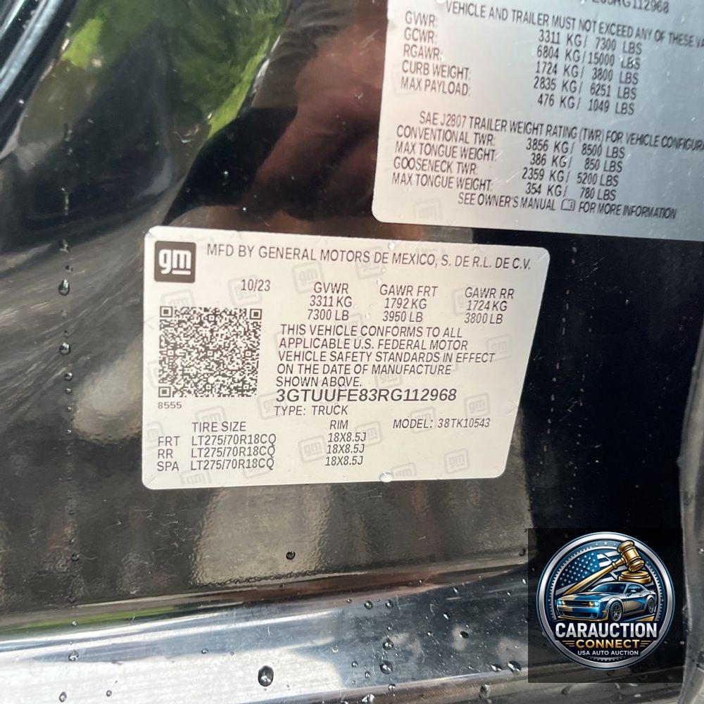 2024 GMC Sierra 1500 AT4X