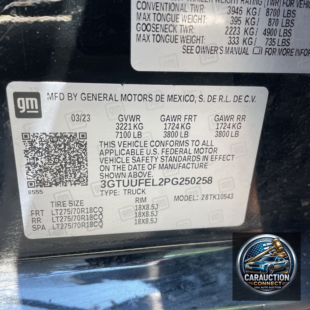 2023 GMC Sierra 1500 AT4X