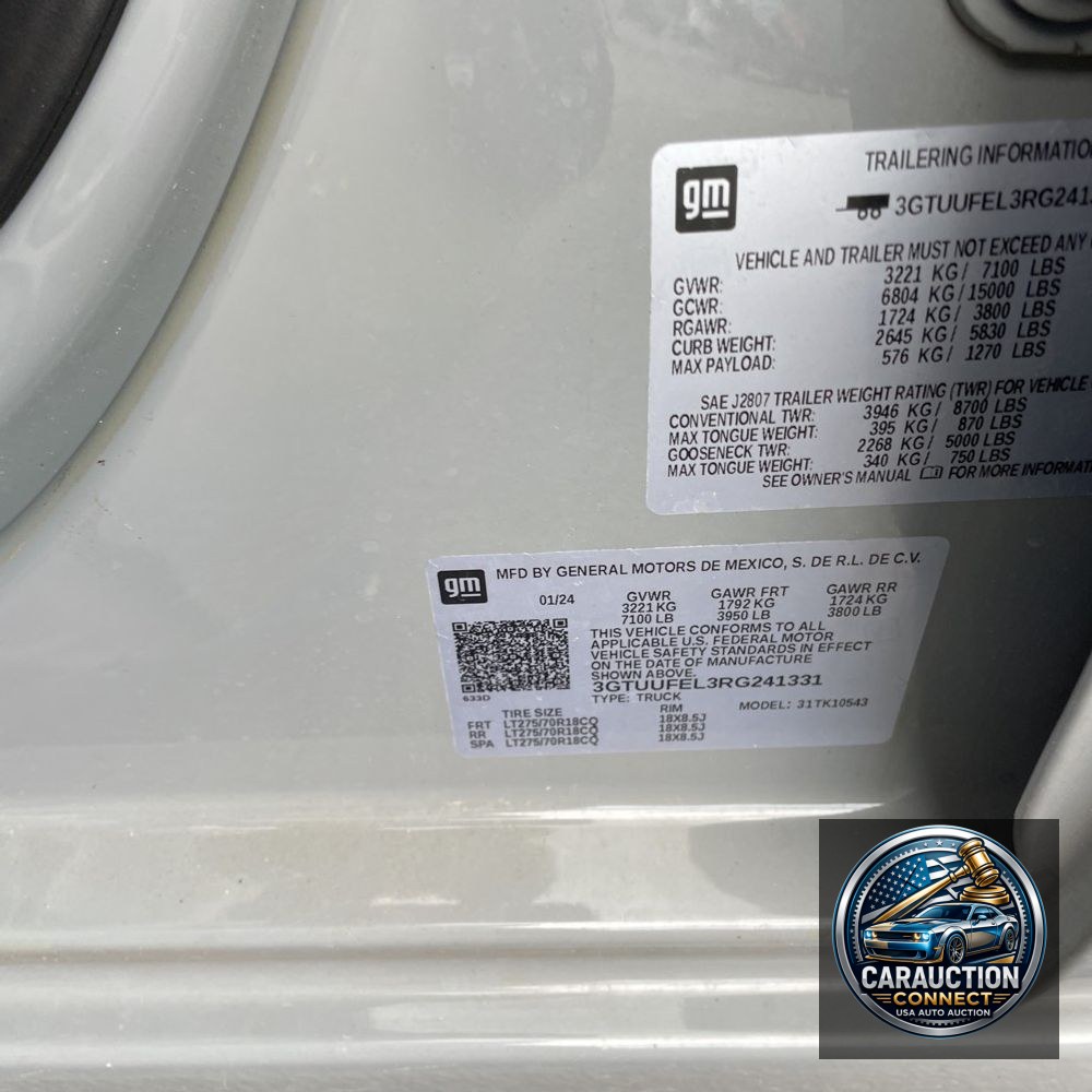 2024 GMC Sierra 1500 AT4X