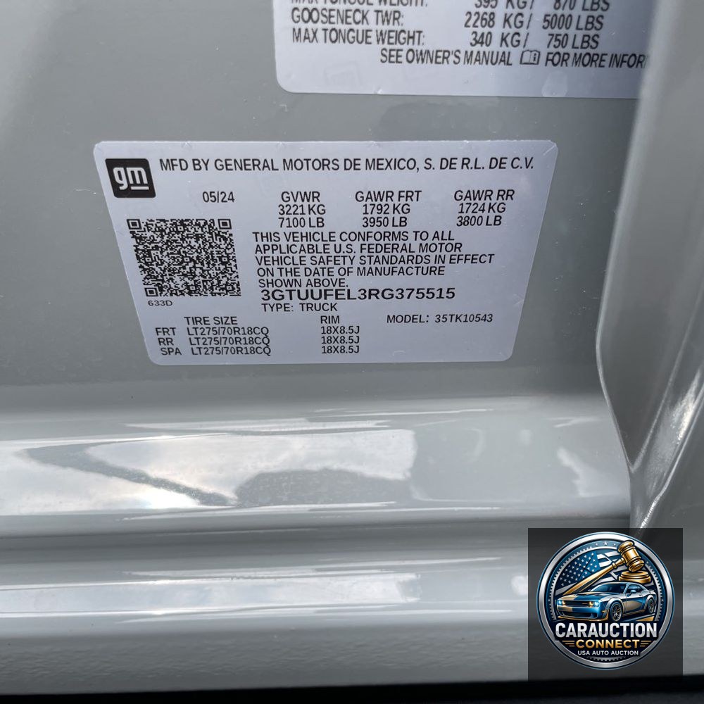 2024 GMC Sierra 1500 AT4X