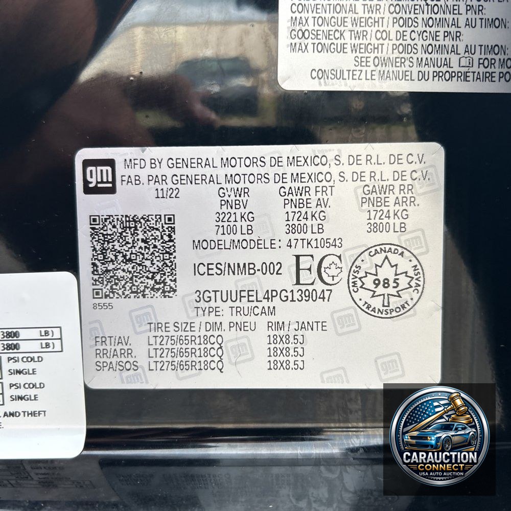 2023 GMC Sierra 1500 AT4X