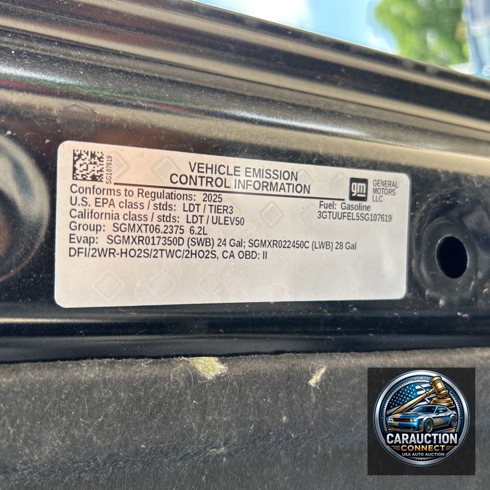 2025 GMC Sierra 1500 AT4X