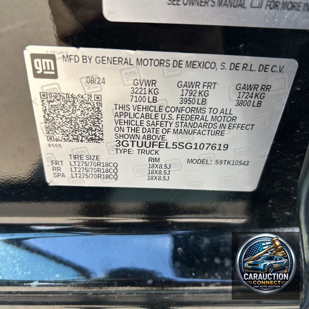 2025 GMC Sierra 1500 AT4X