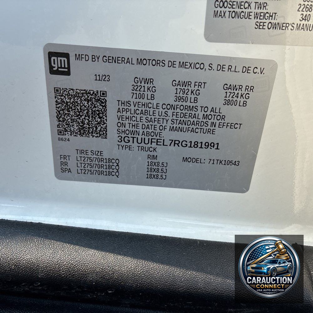 2024 GMC Sierra 1500 AT4X