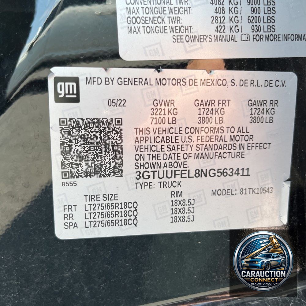 2022 GMC Sierra 1500 AT4X
