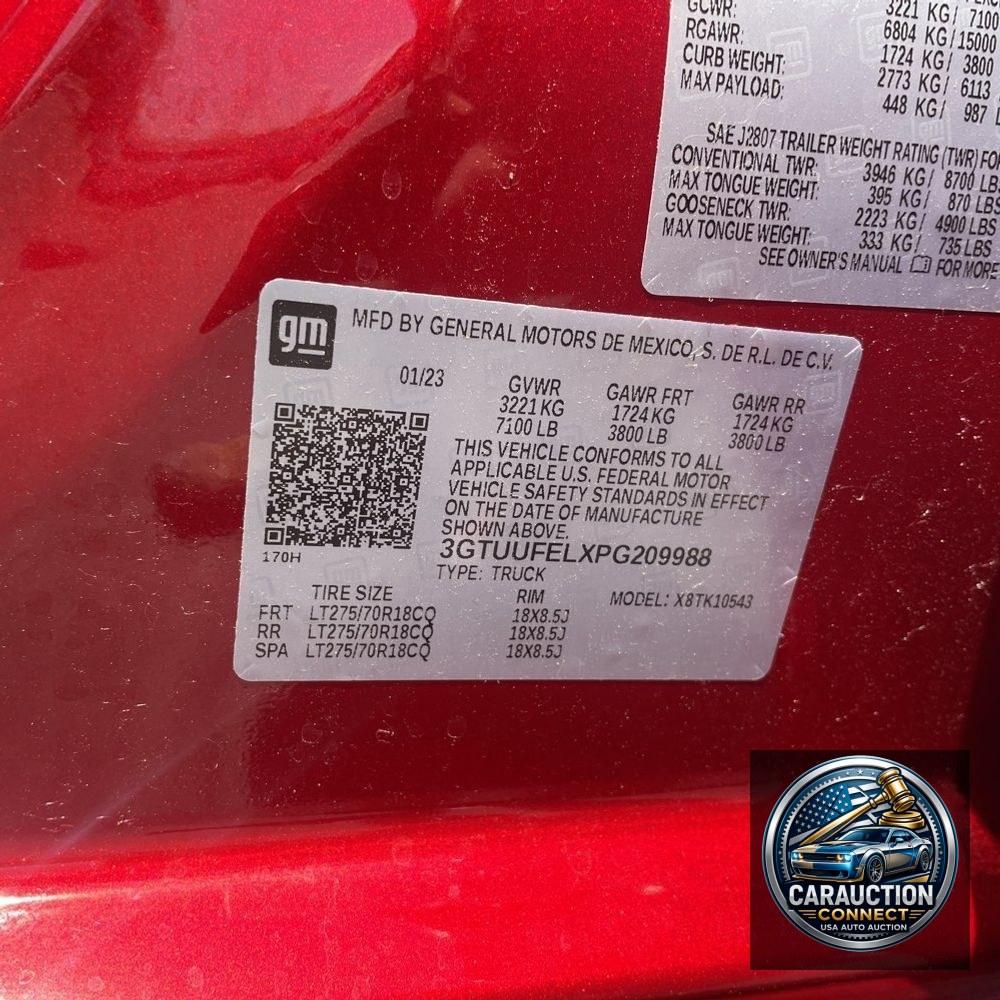 2023 GMC Sierra 1500 AT4X
