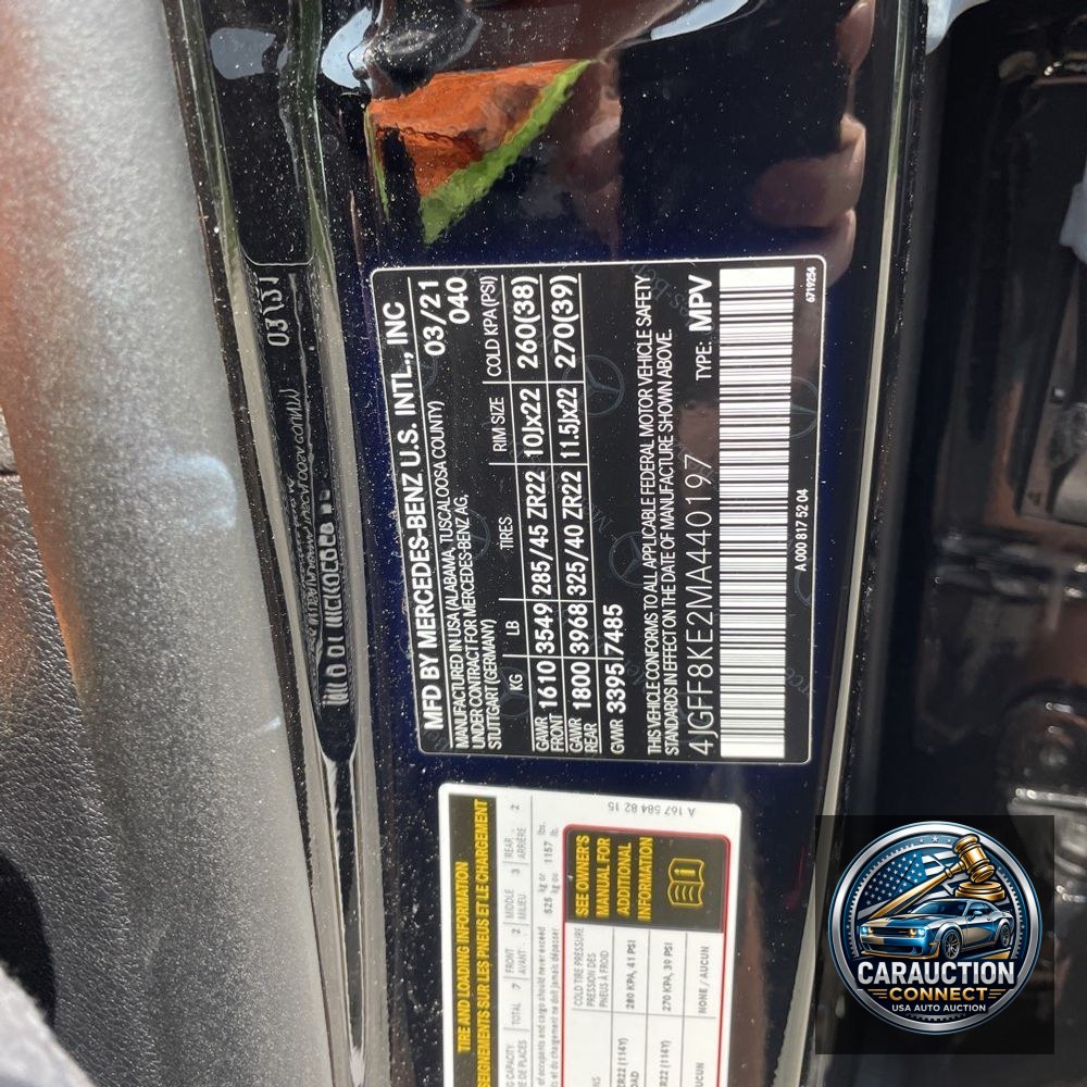 2021 Mercedes-Benz GLS AMG GLS 63