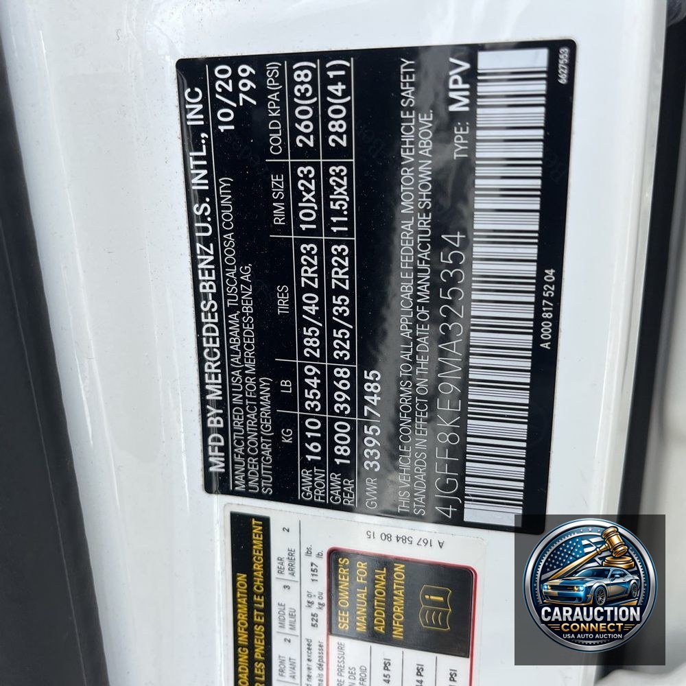 2021 Mercedes-Benz GLS AMG GLS 63
