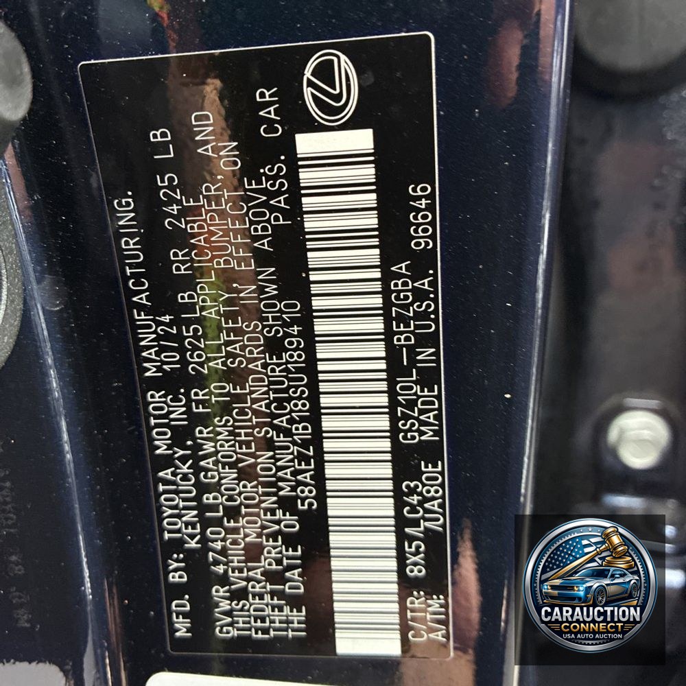 2025 Lexus ES 350 Luxury