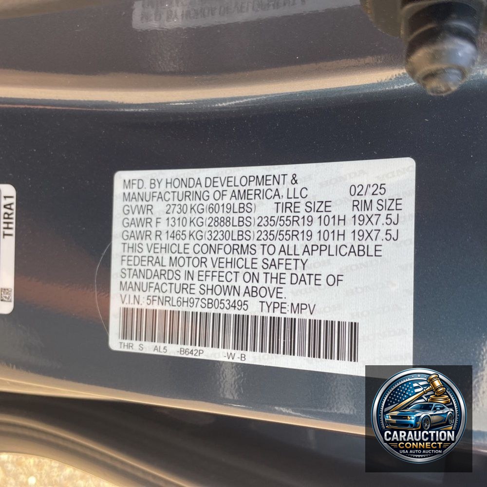 2025 Honda Odyssey Elite