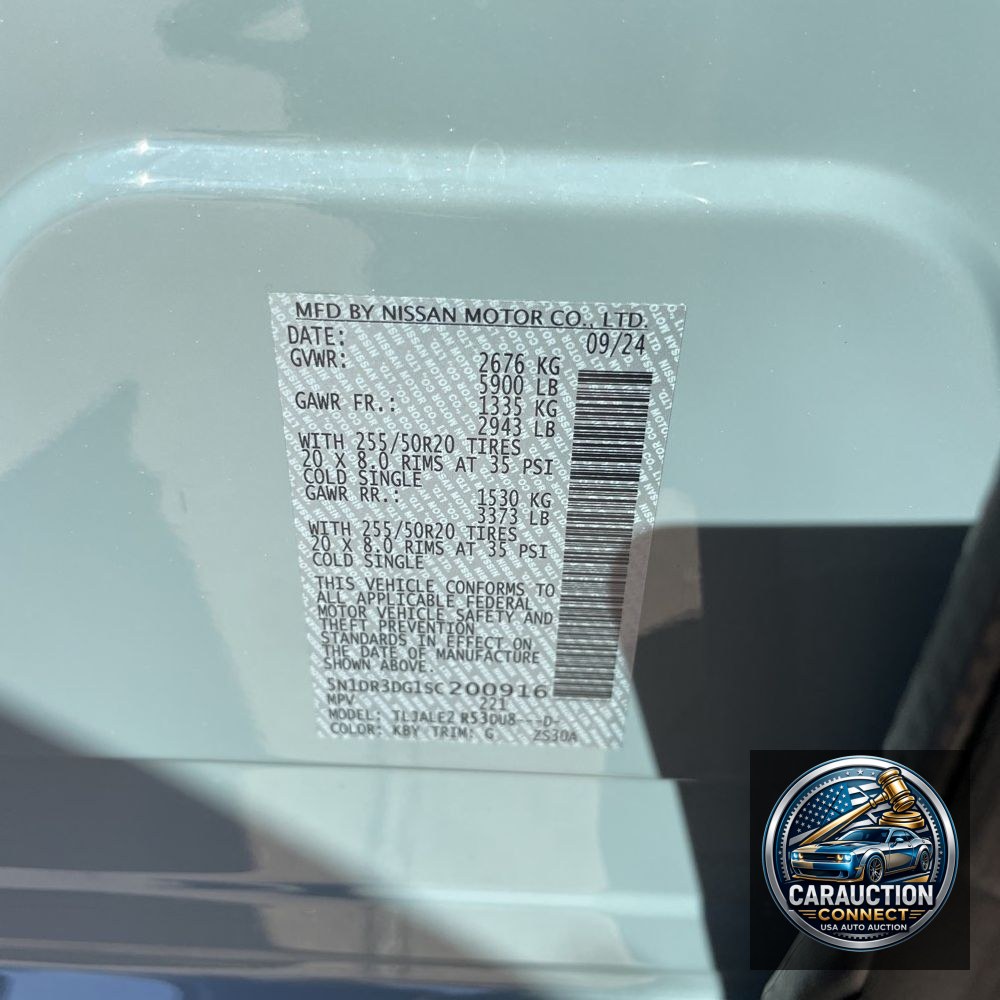 2025 Nissan Pathfinder Platinum