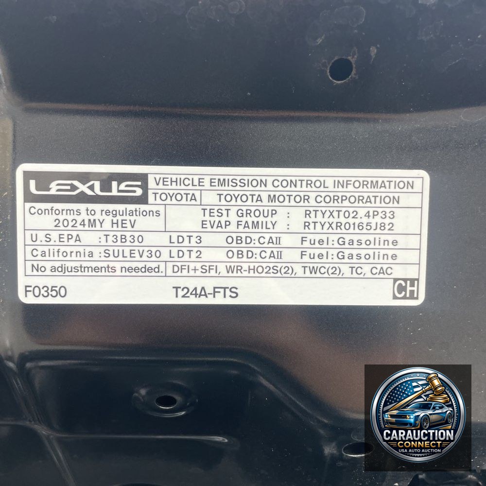 2024 Lexus TX 500h F SPORT Performance Premium