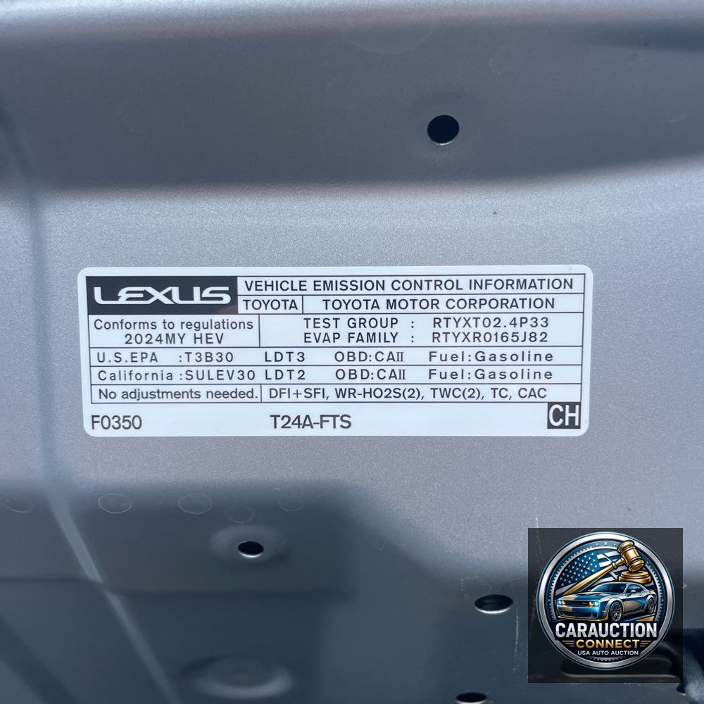 2024 Lexus TX 500h F SPORT Performance Premium