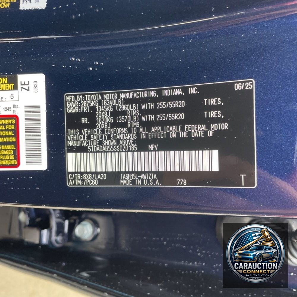 2025 Toyota Grand Highlander Hybrid MAX Platinum