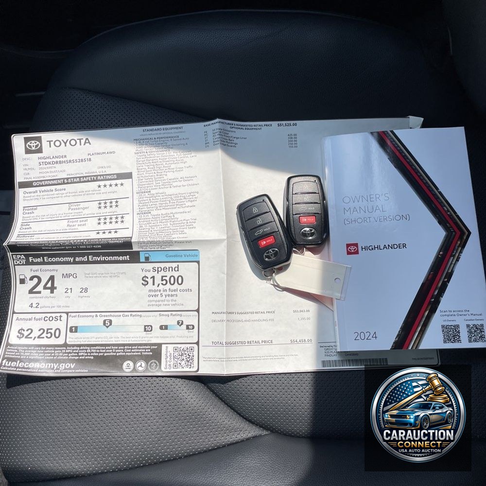 2024 Toyota Highlander Platinum