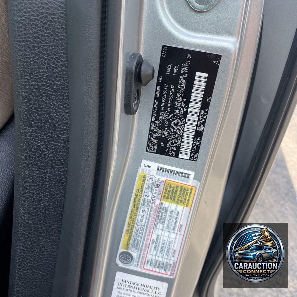 2021 Toyota Sienna XLE 7-Passenger