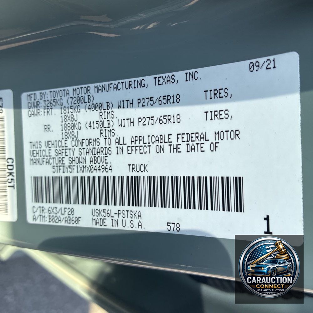 2021 Toyota Tundra TRD Pro