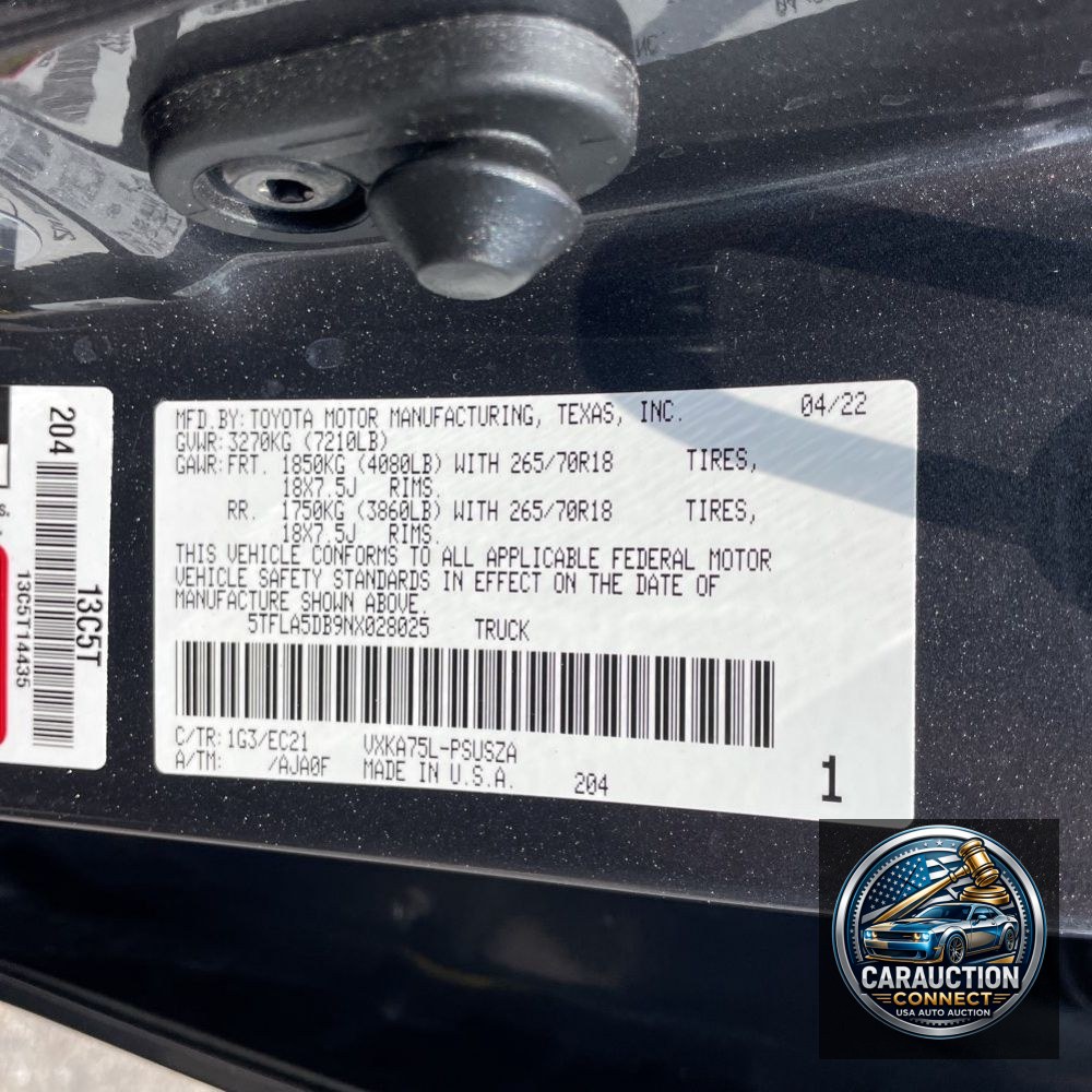 2022 Toyota Tundra SR5