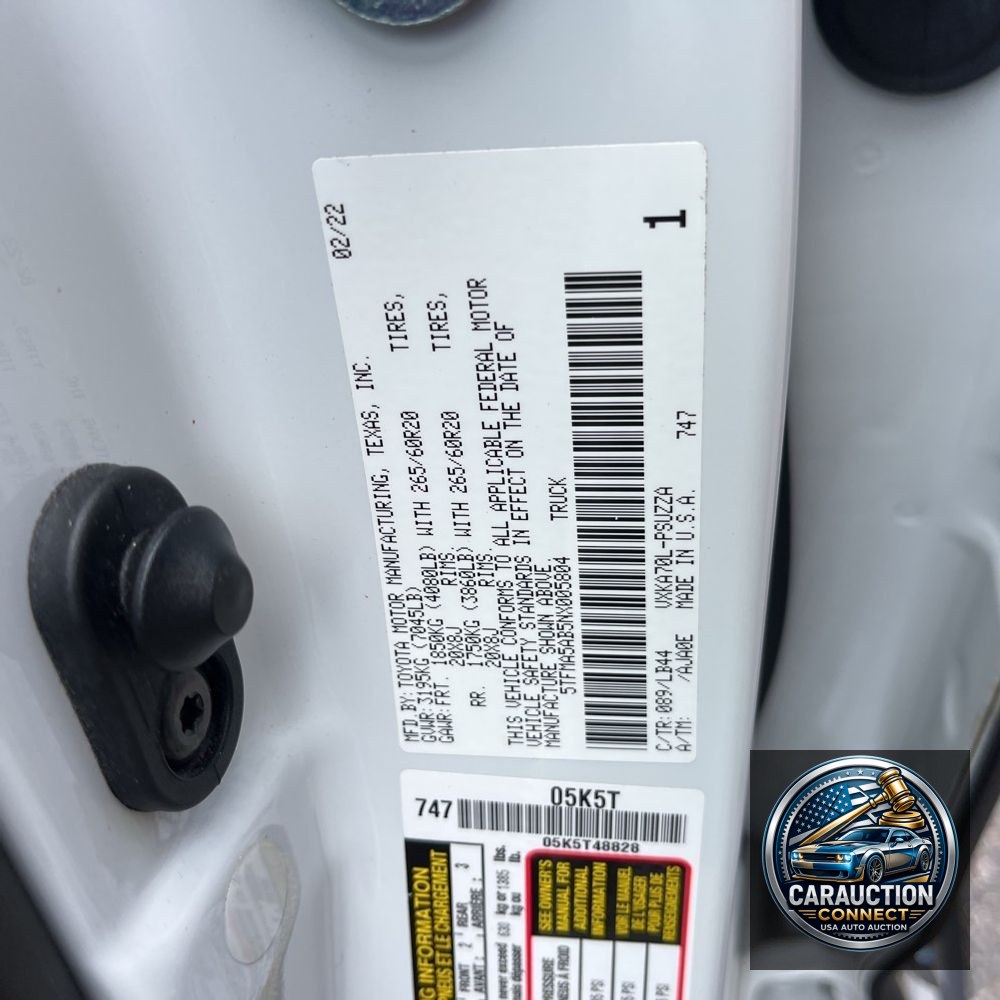 2022 Toyota Tundra 1794 Edition