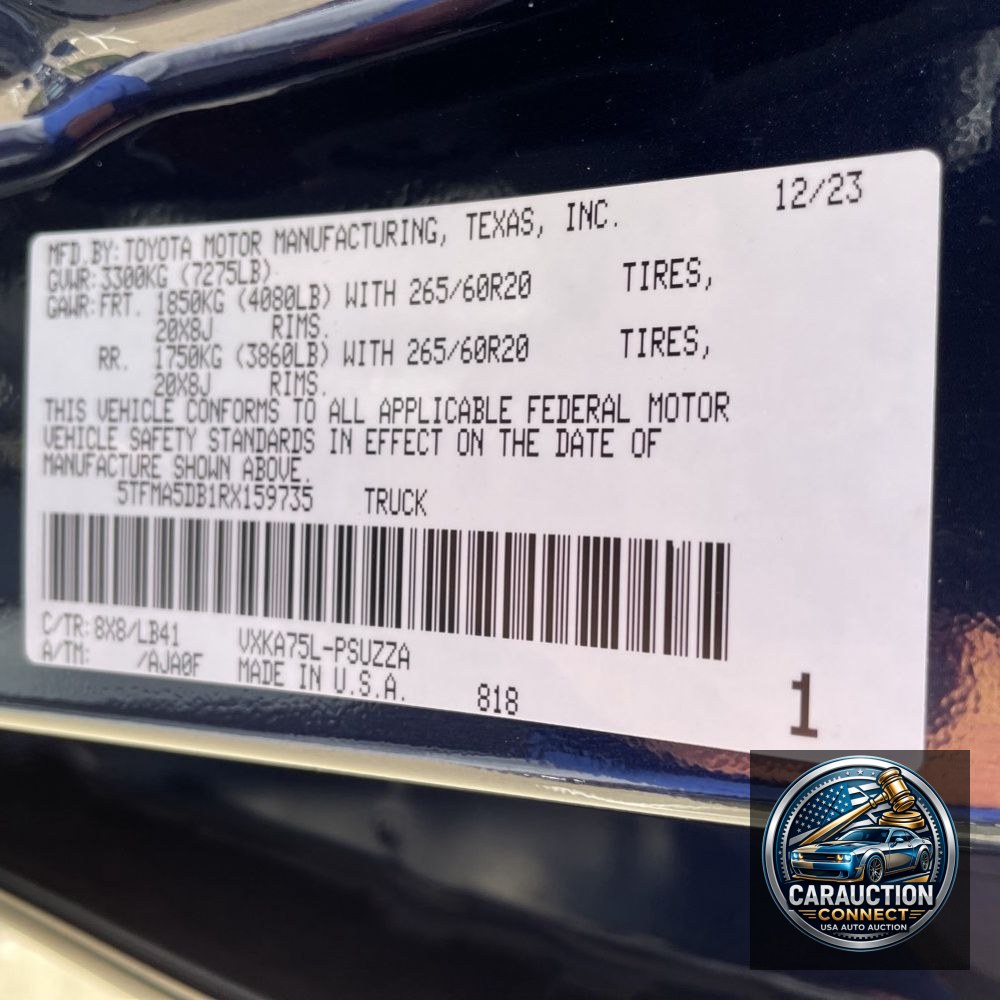 2024 Toyota Tundra 1794 Edition