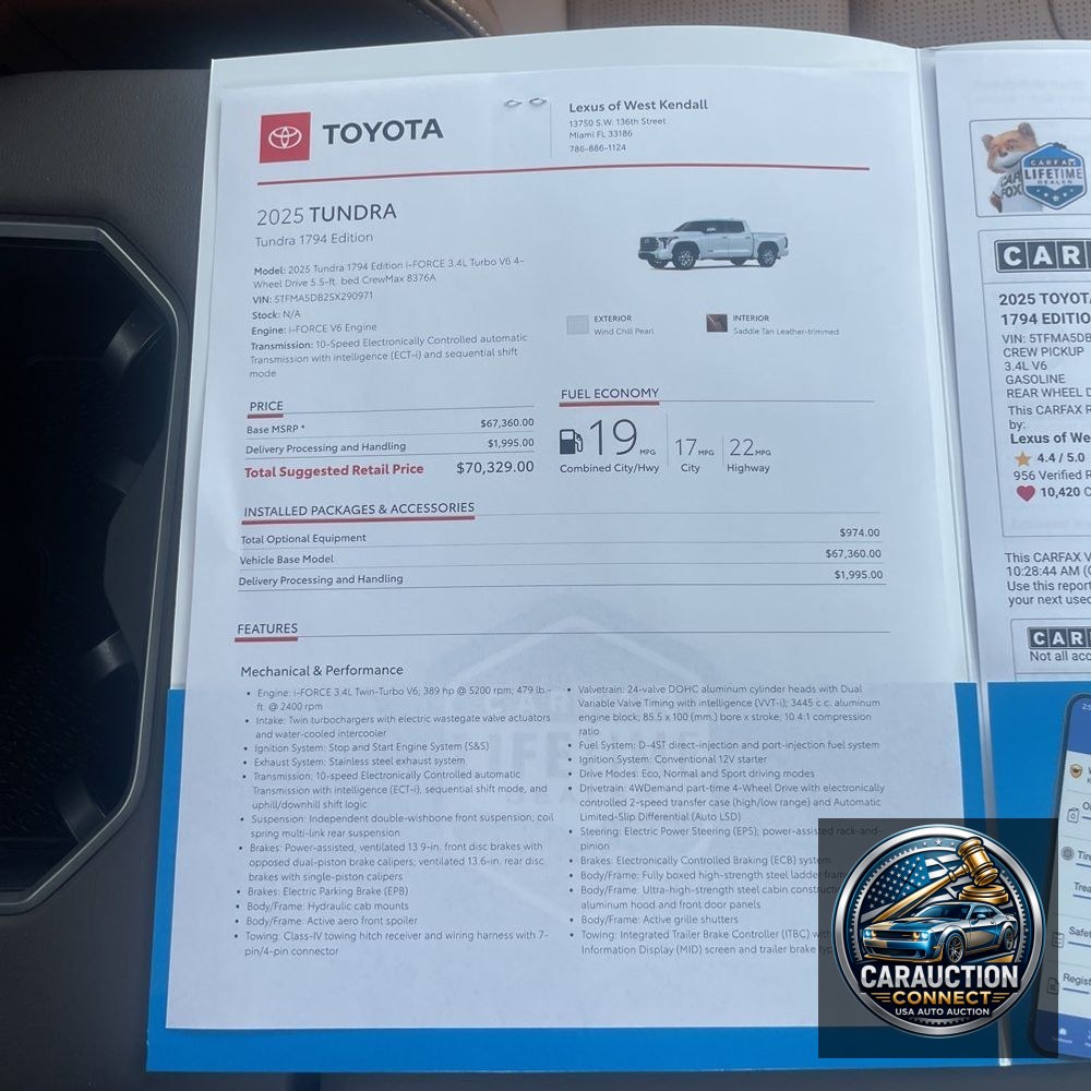 2025 Toyota Tundra 1794 Edition