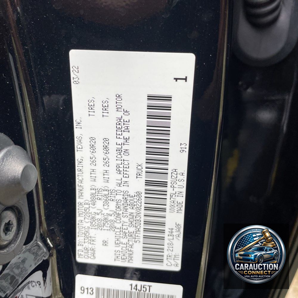 2022 Toyota Tundra 1794 Edition
