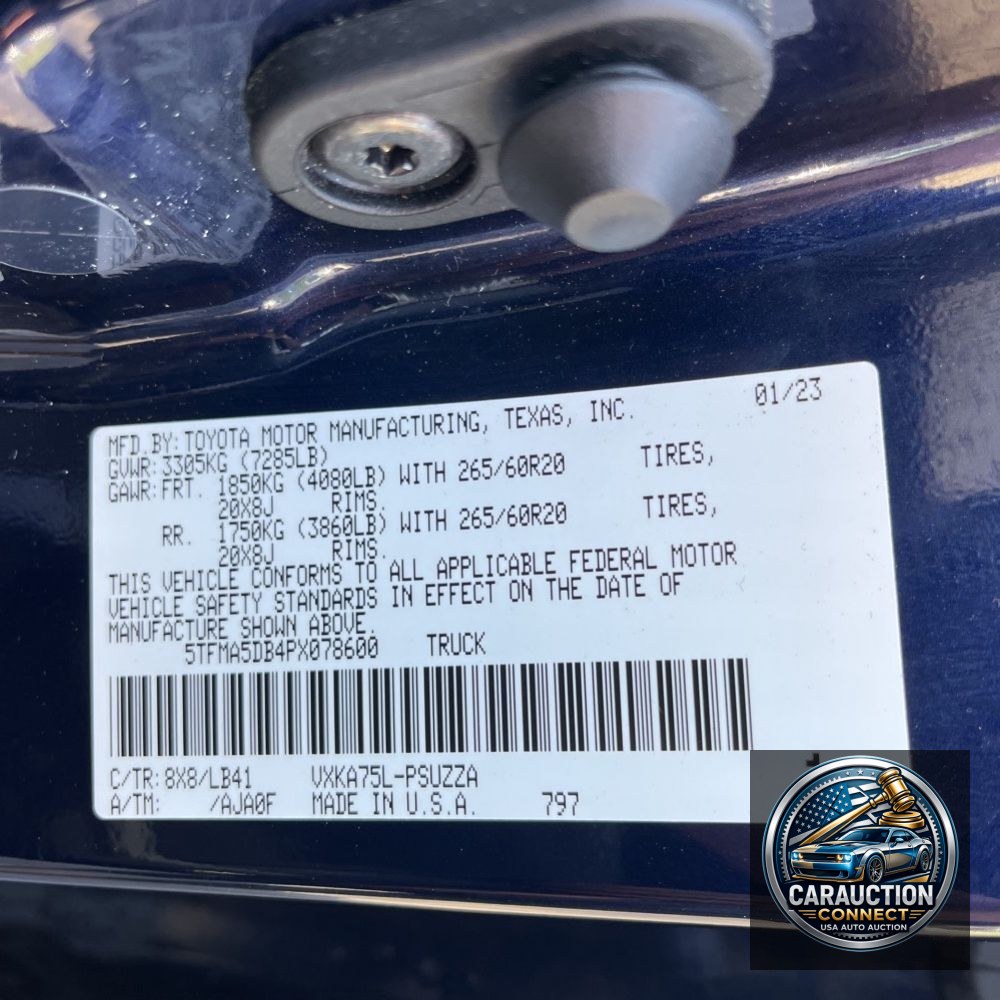 2023 Toyota Tundra 1794 Edition