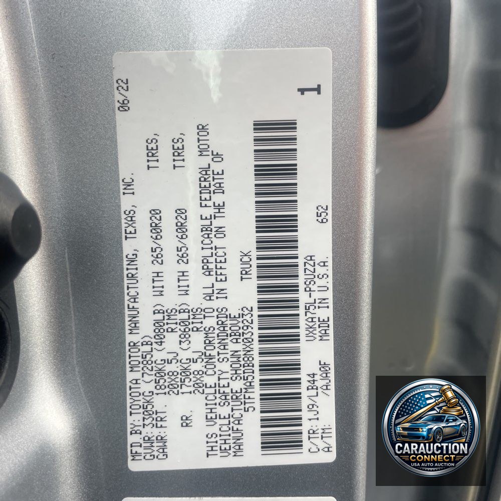 2022 Toyota Tundra 1794 Edition