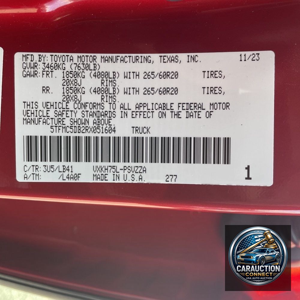2024 Toyota Tundra 1794 Edition HV