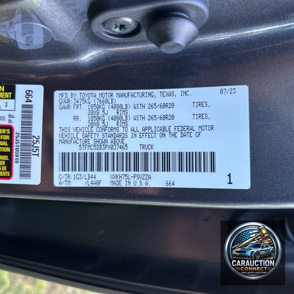 2023 Toyota Tundra 1794 Edition HV