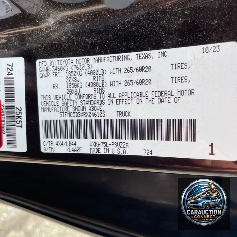 2024 Toyota Tundra 1794 Edition HV