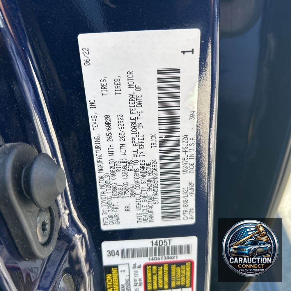 2022 Toyota Tundra Platinum