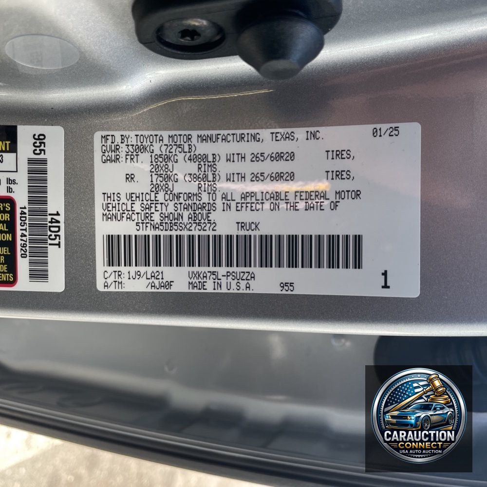 2025 Toyota Tundra Platinum