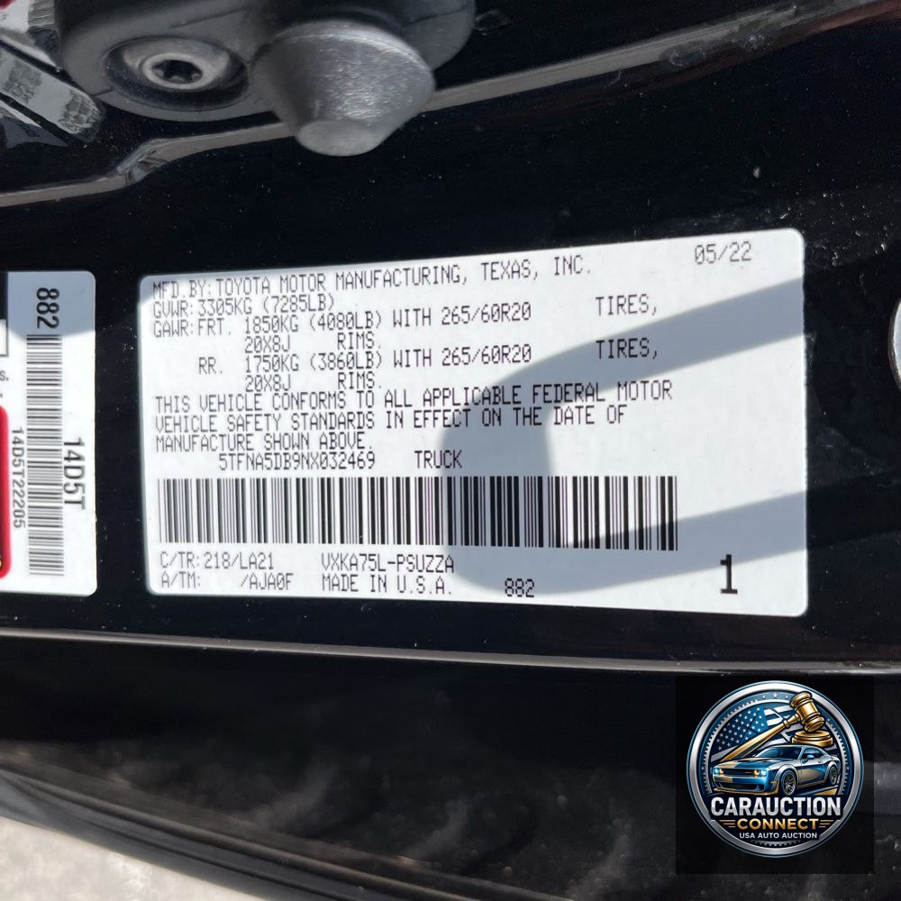 2022 Toyota Tundra Platinum