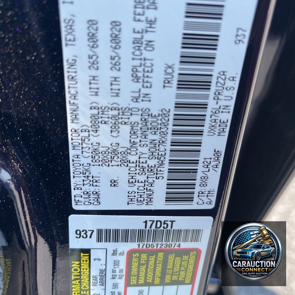 2024 Toyota Tundra Platinum Crew Max 4WD SWB