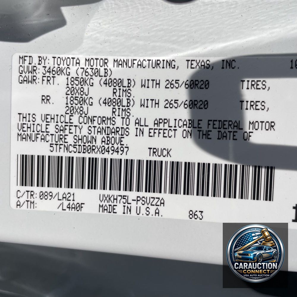 2024 Toyota Tundra Platinum HV