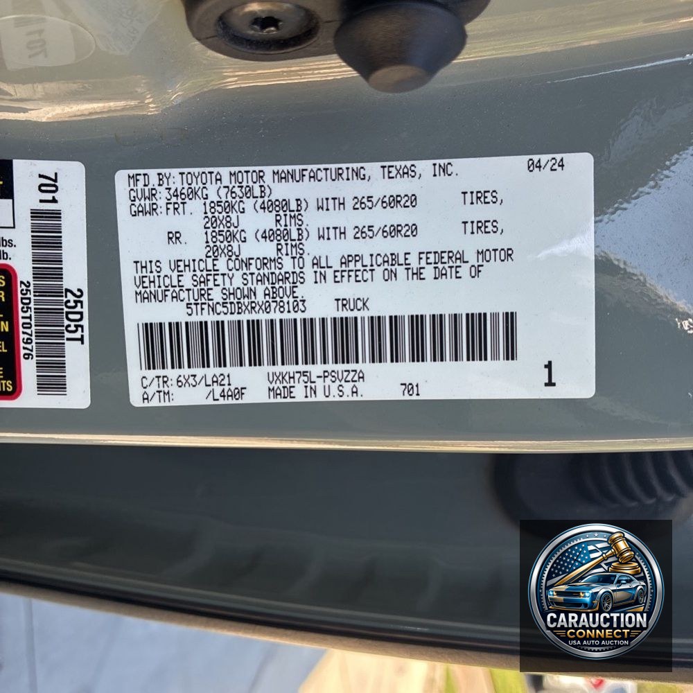 2024 Toyota Tundra Platinum HV