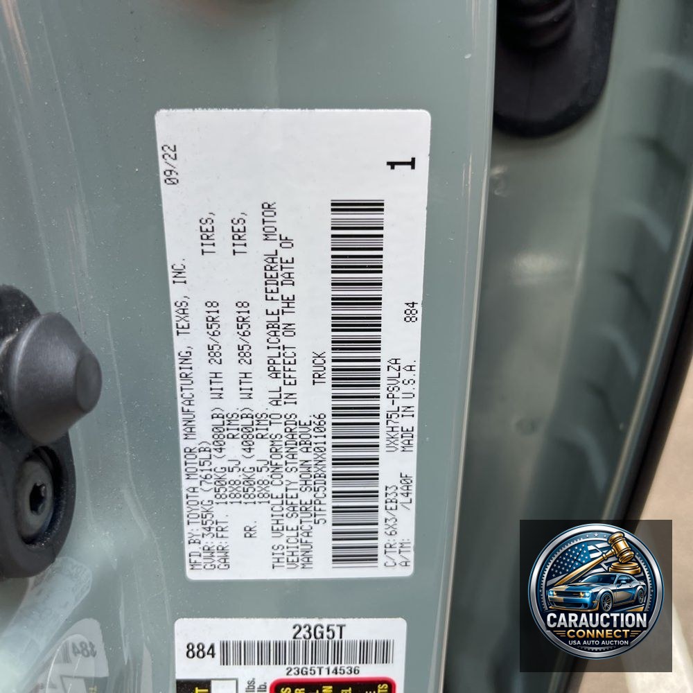 2022 Toyota Tundra TRD Pro HV