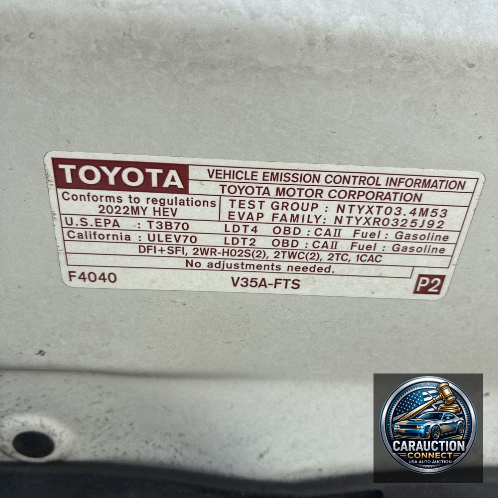 2022 Toyota Tundra Capstone HV