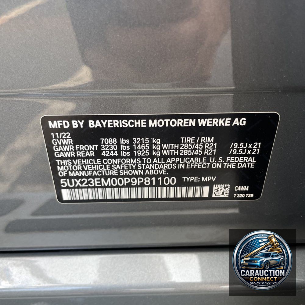 2023 BMW X7 XDrive40i