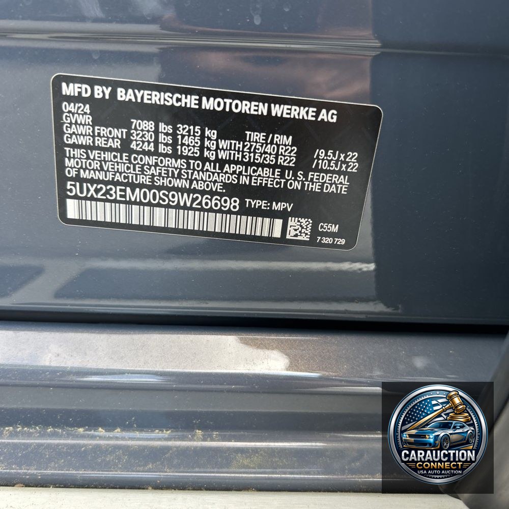 2025 BMW X7 XDrive40i