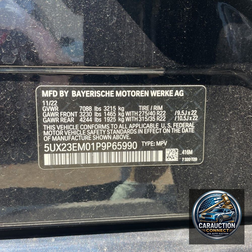 2023 BMW X7 XDrive40i