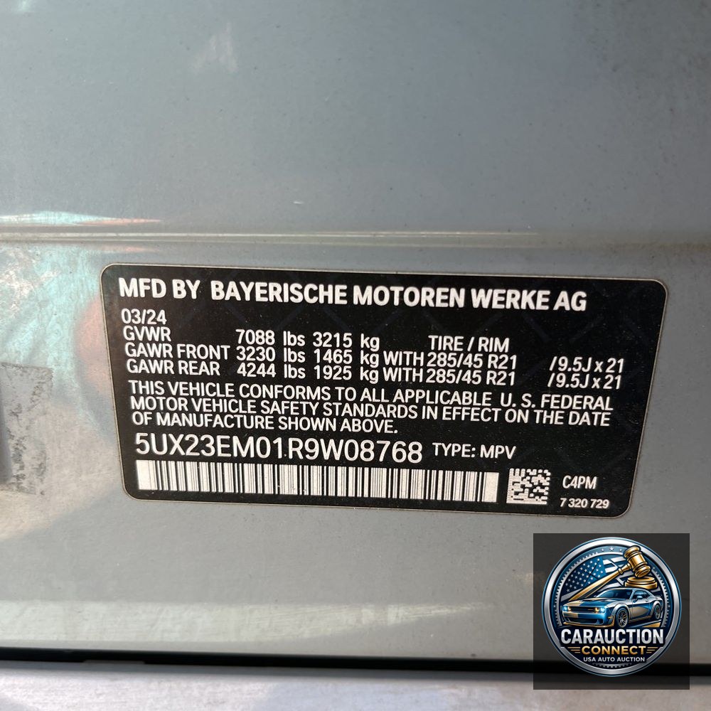 2024 BMW X7 XDrive40i