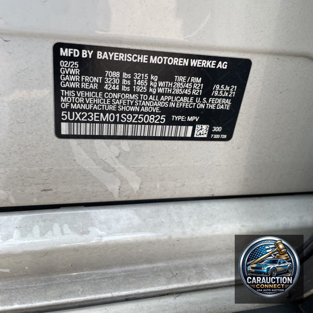 2025 BMW X7 XDrive40i
