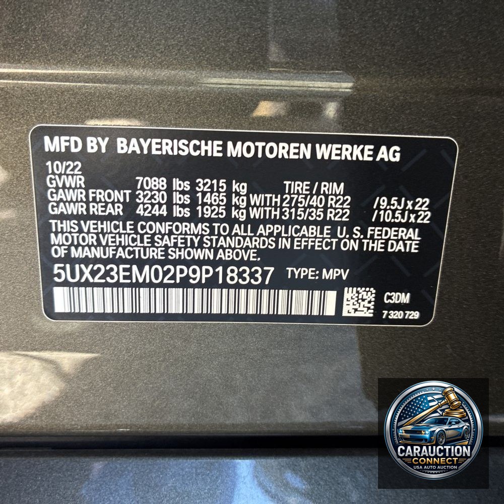 2023 BMW X7 XDrive40i