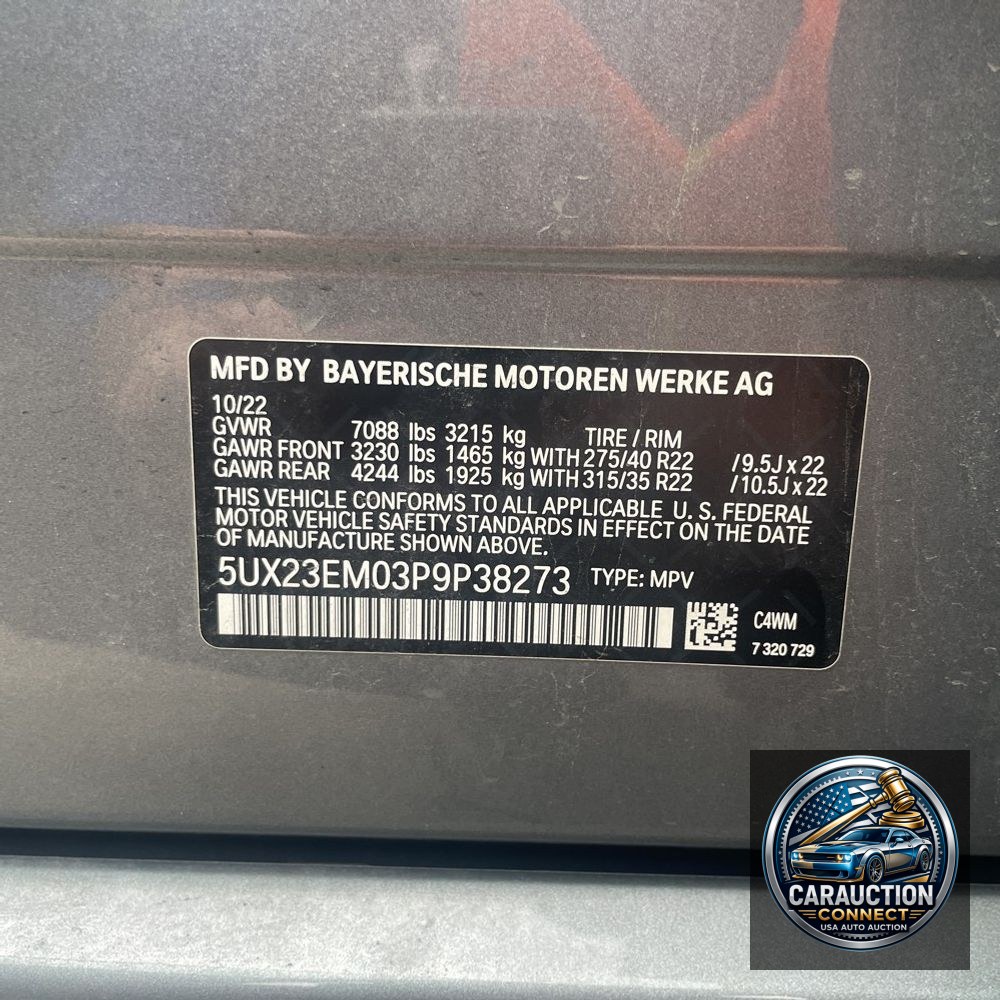 2023 BMW X7 XDrive40i