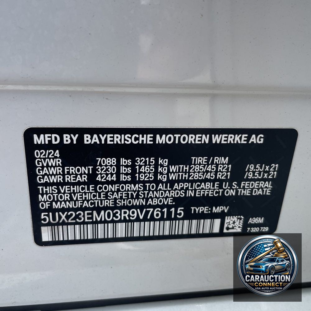 2024 BMW X7 XDrive40i